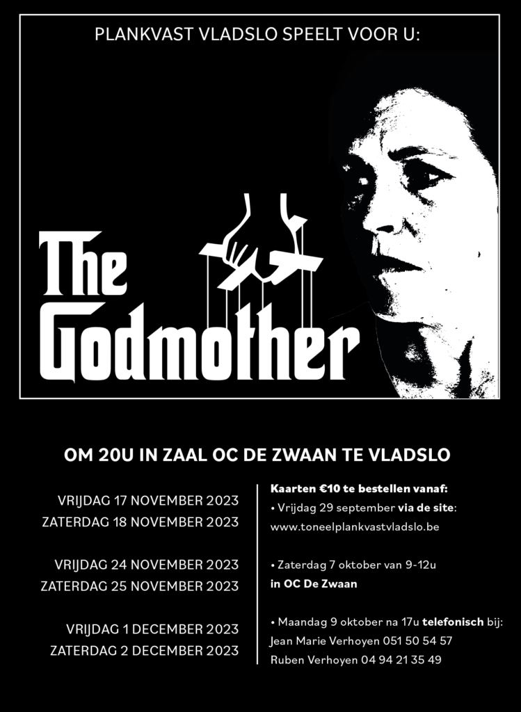 Affiche The Godmother - Toneel Plankvast Vladslo
